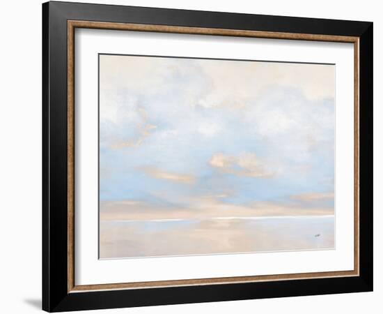 Glint on the Horizon Blue-Julia Purinton-Framed Art Print