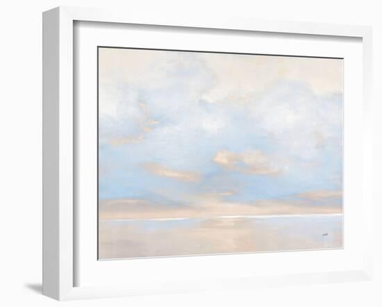 Glint on the Horizon Blue-Julia Purinton-Framed Art Print