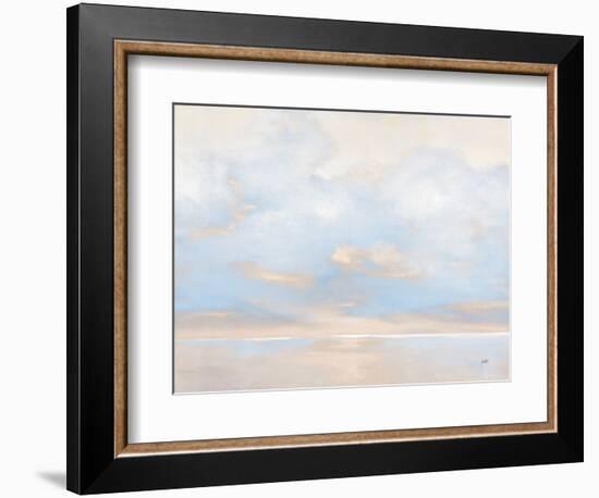 Glint on the Horizon Blue-Julia Purinton-Framed Premium Giclee Print