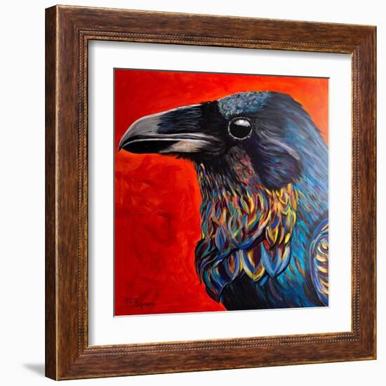 Glistening Raven-Melissa Symons-Framed Premium Giclee Print