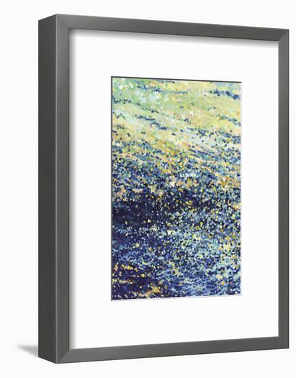 Glistening Tide Over Rocks-Margaret Juul-Framed Art Print