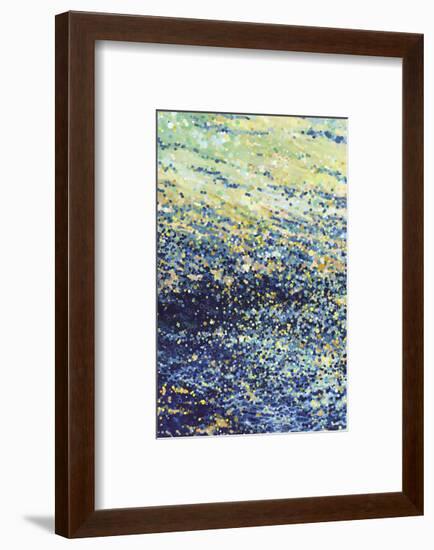 Glistening Tide Over Rocks-Margaret Juul-Framed Art Print