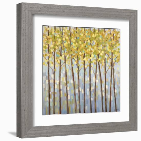 Glistening Tree Tops-Libby Smart-Framed Art Print