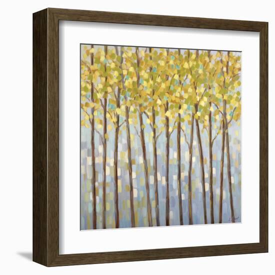 Glistening Tree Tops-Libby Smart-Framed Art Print