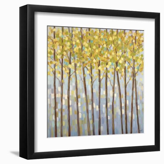 Glistening Tree Tops-Libby Smart-Framed Art Print