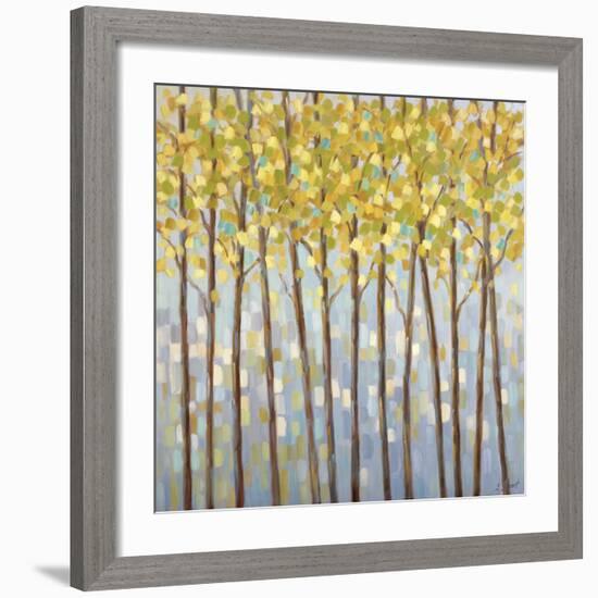 Glistening Tree Tops-Libby Smart-Framed Art Print