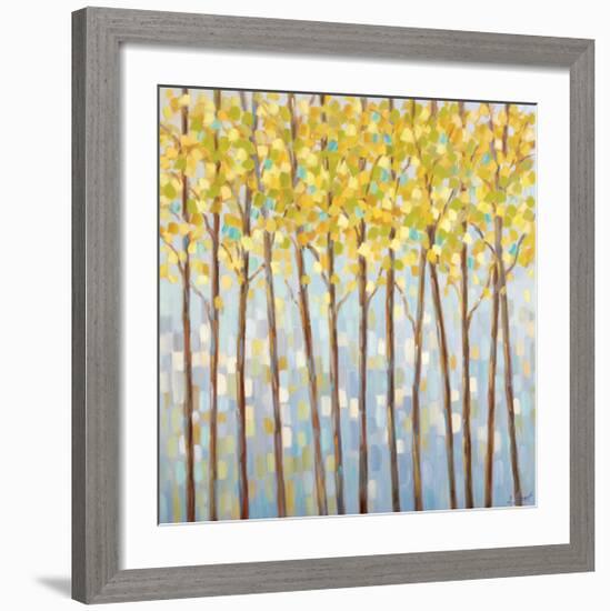 Glistening Tree Tops-Libby Smart-Framed Giclee Print