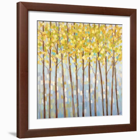 Glistening Tree Tops-Libby Smart-Framed Giclee Print