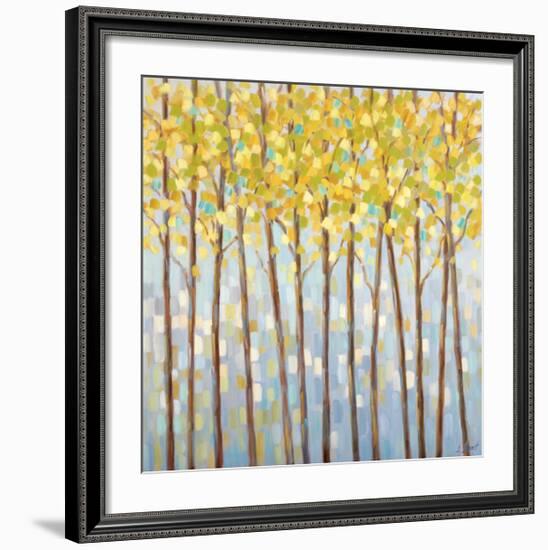 Glistening Tree Tops-Libby Smart-Framed Giclee Print