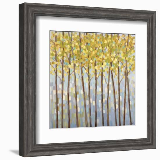 Glistening Tree Tops-Libby Smart-Framed Art Print