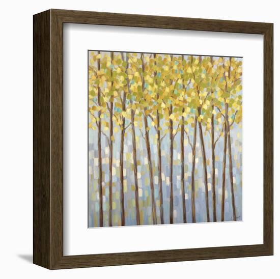 Glistening Tree Tops-Libby Smart-Framed Art Print