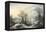 Glistening Winter's Eve-William Stone-Framed Premier Image Canvas