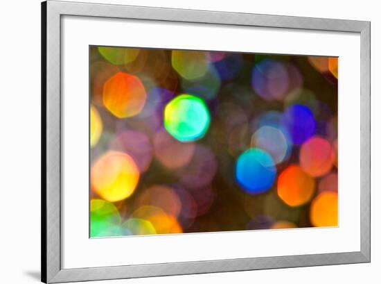 Glitter Bokeh II-Monika Burkhart-Framed Photographic Print