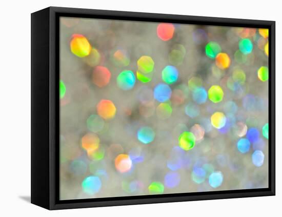 Glitter Bokeh IV-Monika Burkhart-Framed Premier Image Canvas