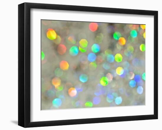 Glitter Bokeh IV-Monika Burkhart-Framed Photographic Print