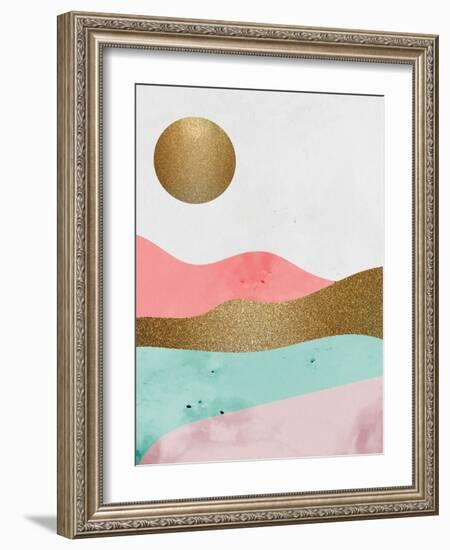 Glitter Landscape 1-Kim Allen-Framed Art Print