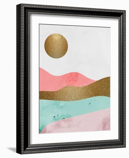 Glitter Landscape 1-Kim Allen-Framed Art Print