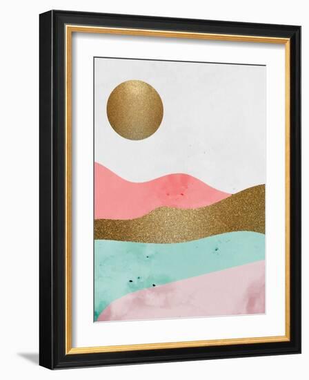 Glitter Landscape 1-Kim Allen-Framed Art Print