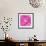 Glitter Love Pink Pattern-Tina Lavoie-Framed Giclee Print displayed on a wall