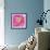 Glitter Love Pink-Tina Lavoie-Framed Giclee Print displayed on a wall