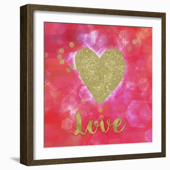 Glitter Love-Tina Lavoie-Framed Giclee Print