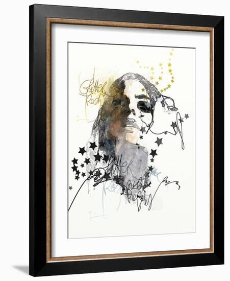 Glitter Trash-Mydeadpony-Framed Art Print