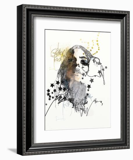 Glitter Trash-Mydeadpony-Framed Art Print