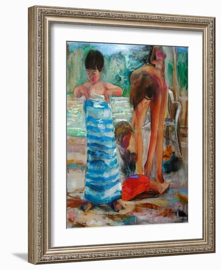 Glittereyed, 2005-Daniel Clarke-Framed Giclee Print