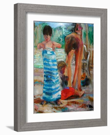 Glittereyed, 2005-Daniel Clarke-Framed Giclee Print