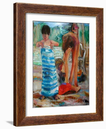 Glittereyed, 2005-Daniel Clarke-Framed Giclee Print