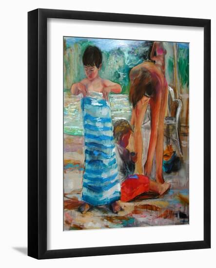 Glittereyed, 2005-Daniel Clarke-Framed Giclee Print