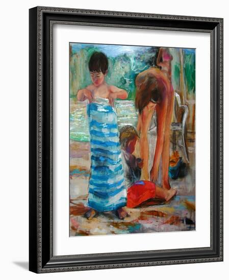 Glittereyed, 2005-Daniel Clarke-Framed Giclee Print