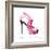 Glitz and Glam VII Pink-Mercedes Lopez Charro-Framed Art Print