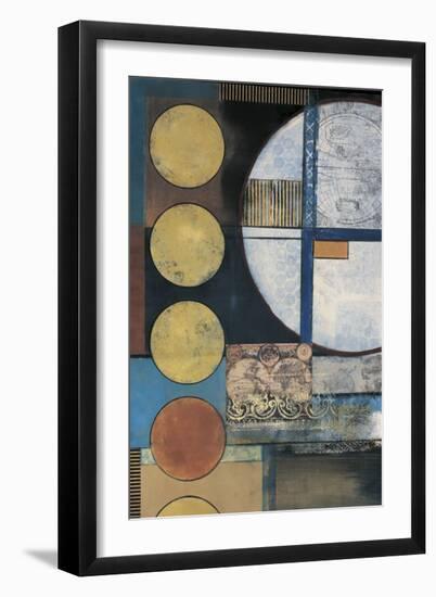 Global Abstraction II-Connie Tunick-Framed Giclee Print