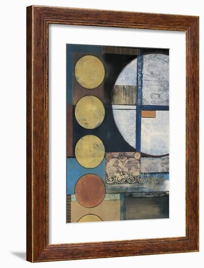 Global Abstraction II-Connie Tunick-Framed Giclee Print