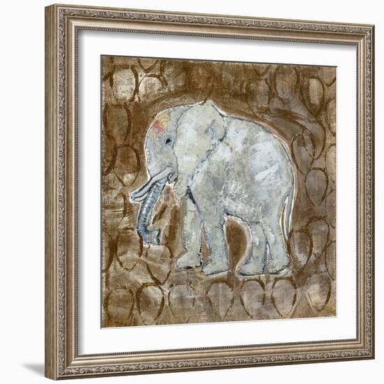 Global Elephant II-Tara Daavettila-Framed Art Print