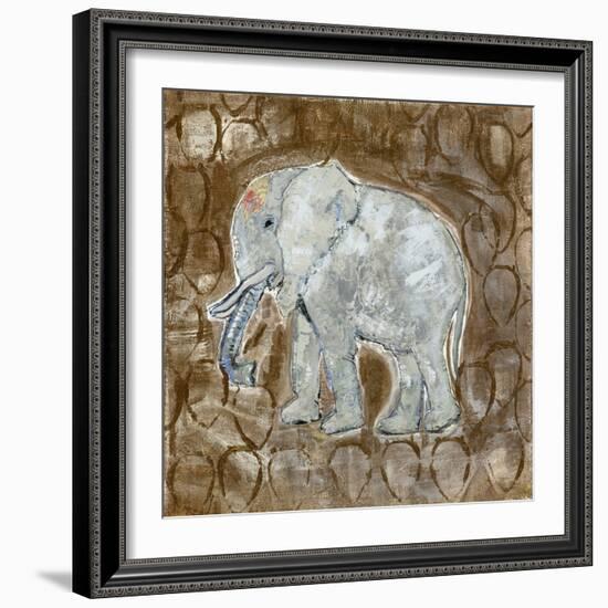 Global Elephant II-Tara Daavettila-Framed Art Print
