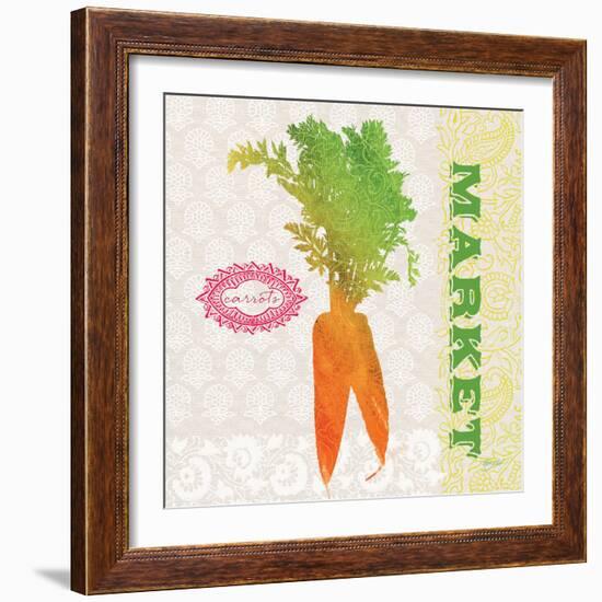 Global Garden Carrots-Bella Dos Santos-Framed Art Print