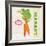 Global Garden Carrots-Bella Dos Santos-Framed Art Print