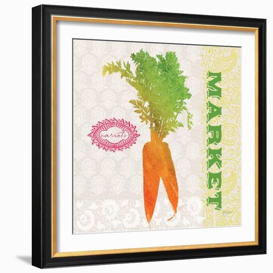 Global Garden Carrots-Bella Dos Santos-Framed Art Print