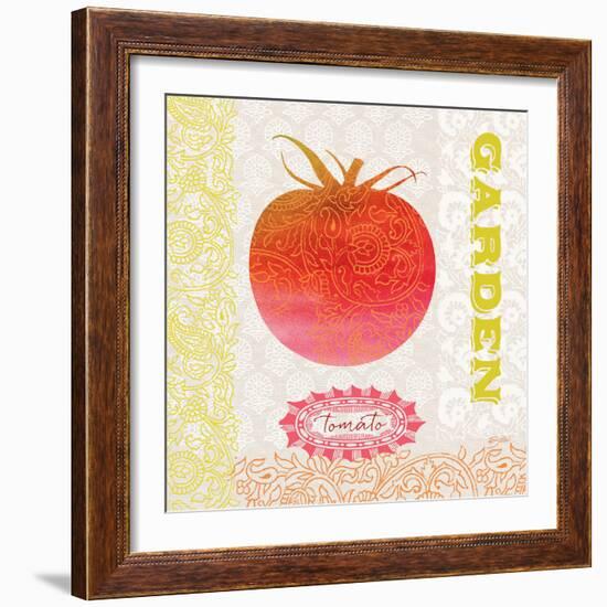 Global Garden Tomato-Bella Dos Santos-Framed Art Print