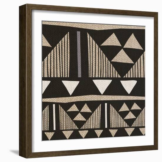 Global Geometric Print 1-Evangeline Taylor-Framed Art Print