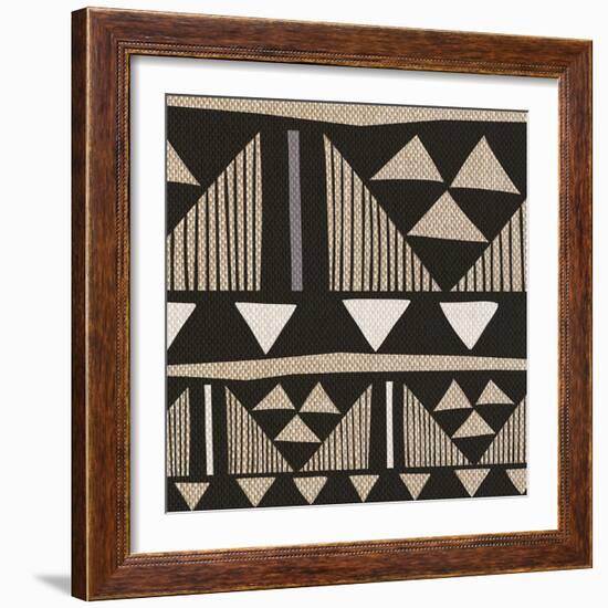 Global Geometric Print 1-Evangeline Taylor-Framed Art Print