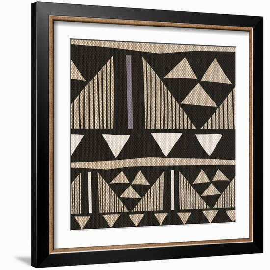 Global Geometric Print 1-Evangeline Taylor-Framed Art Print