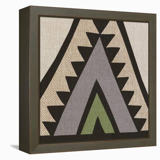 Global Geometric Print 3-Evangeline Taylor-Framed Stretched Canvas