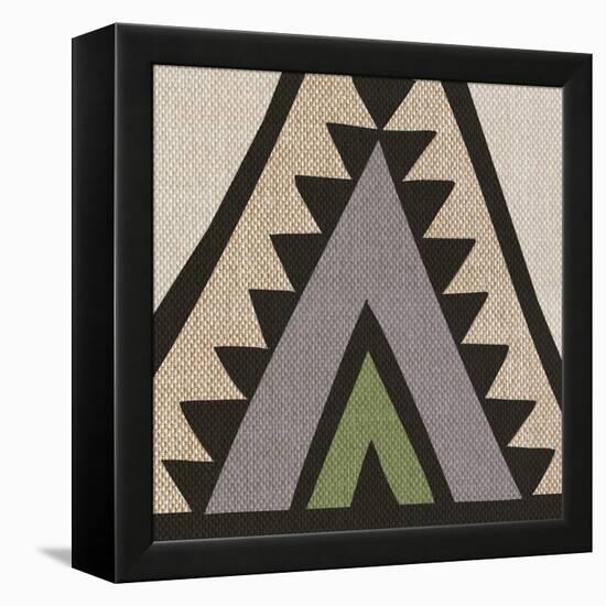 Global Geometric Print 3-Evangeline Taylor-Framed Stretched Canvas