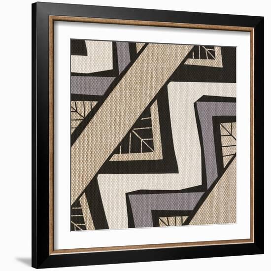 Global Geometric Print 4-Evangeline Taylor-Framed Art Print