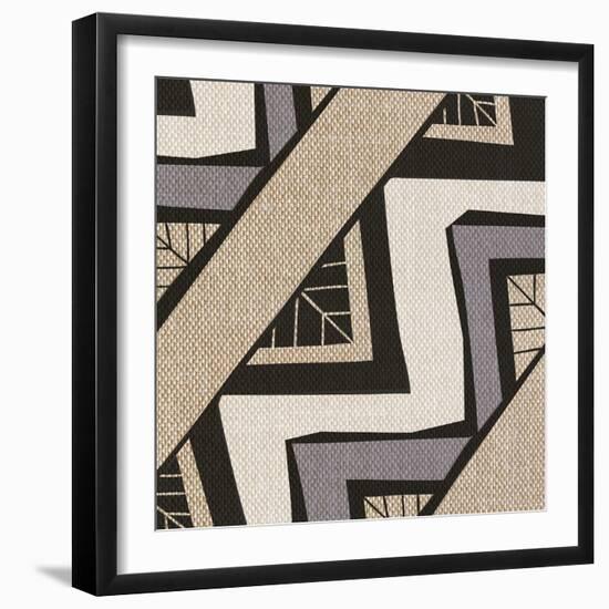 Global Geometric Print 4-Evangeline Taylor-Framed Art Print