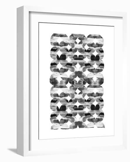 Global Influence 1 B&W-Bella Dos Santos-Framed Art Print