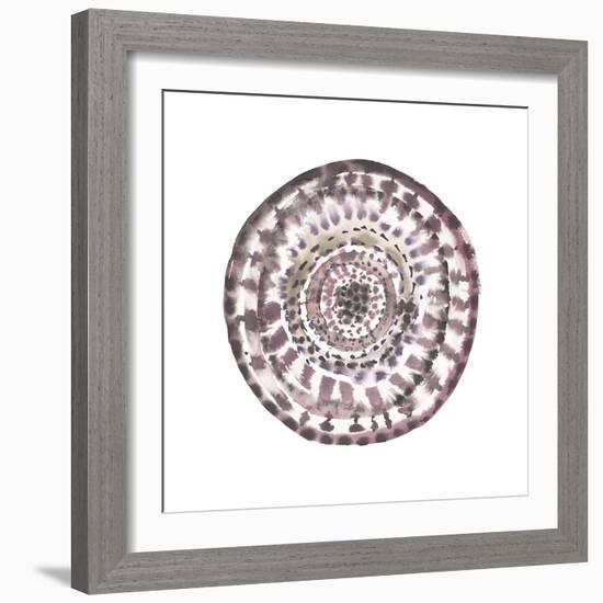 Global Mandala 1-Lora Gold-Framed Art Print